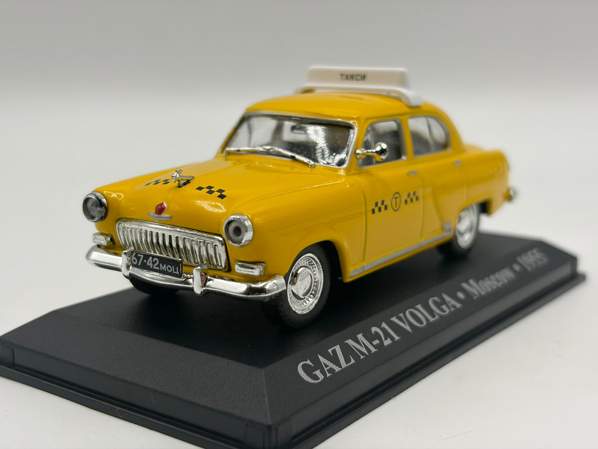 1/43 1955 GAZ M-21 Volga Moscow Taxi | Model Car