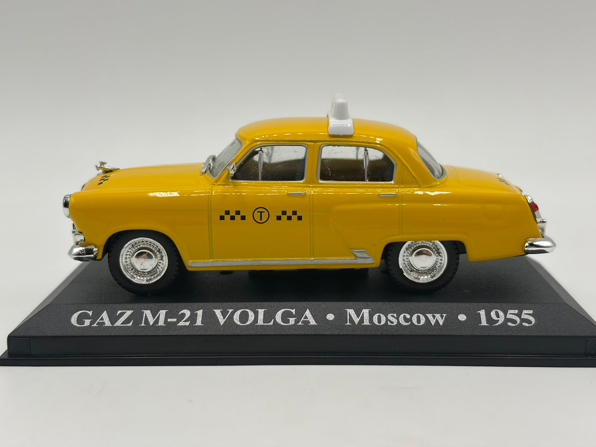 1/43 1955 GAZ M-21 Volga Moscow Taxi | Model Car