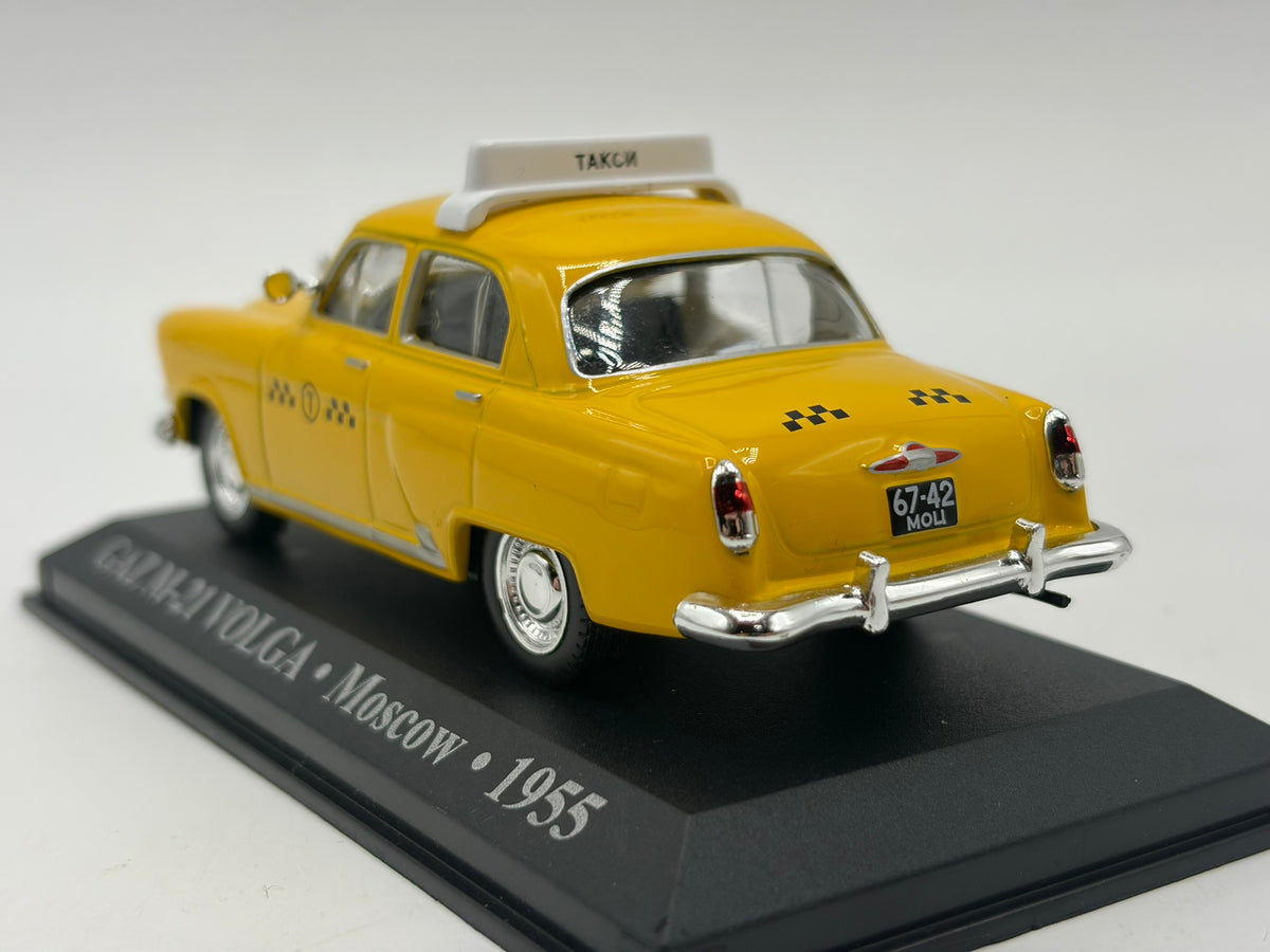 1/43 1955 GAZ M-21 Volga Moscow Taxi | Model Car