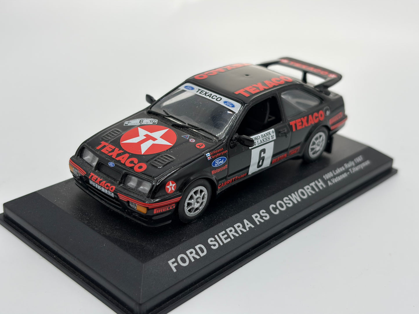 1/43 1987 Ford Sierra RS Cosworth - 1000 Lakes Rally - Vatanen / Harryman | Model Rally Car