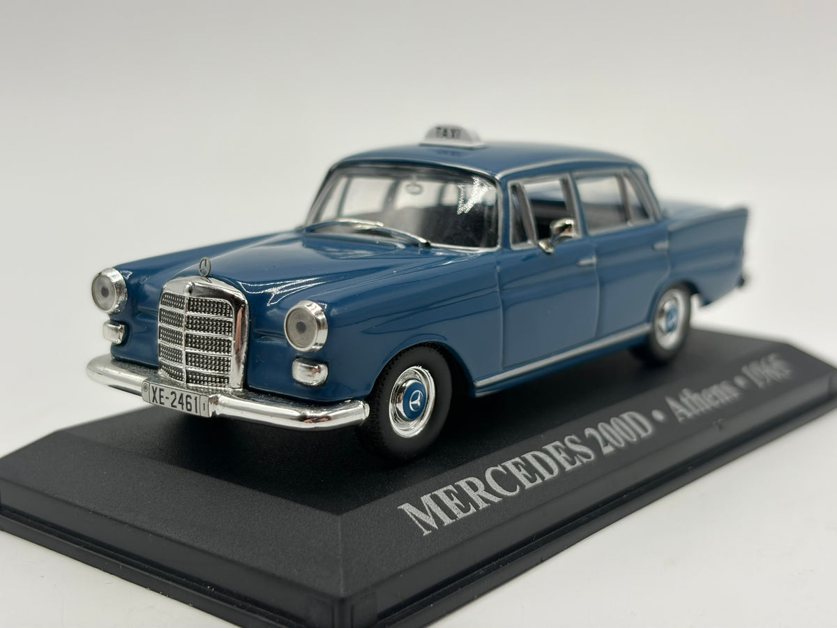 1/43 1965 Mercedes-Benz 200D Athens Taxi | Model Car