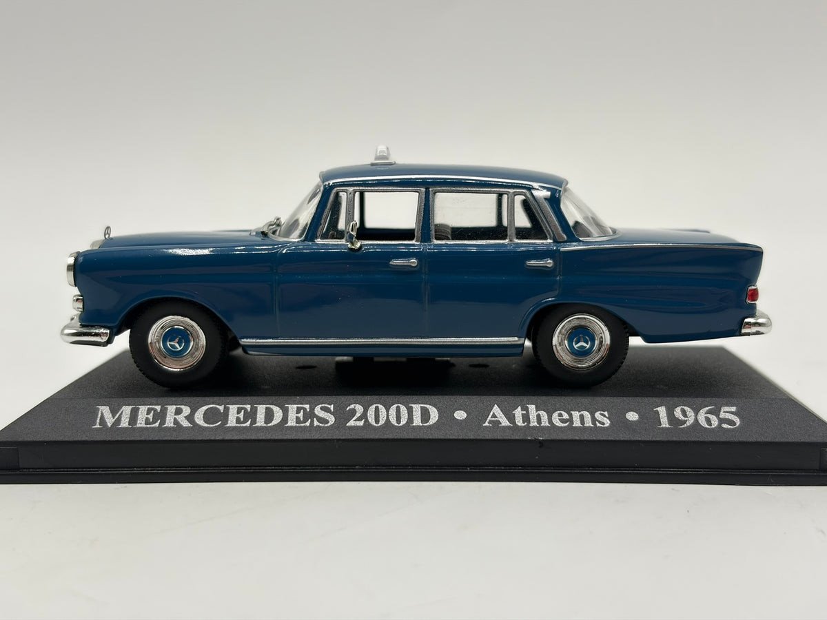 1/43 1965 Mercedes-Benz 200D Athens Taxi | Model Car