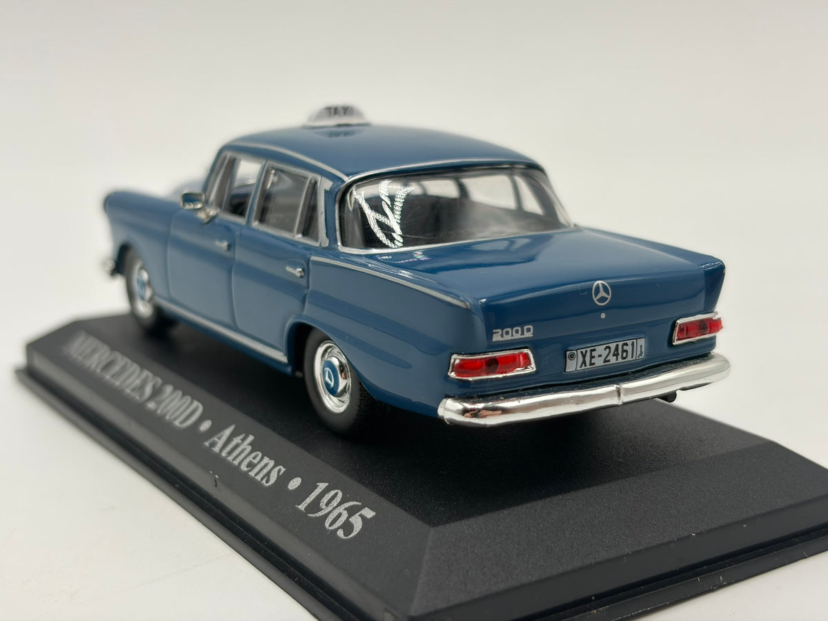 1/43 1965 Mercedes-Benz 200D Athens Taxi | Model Car