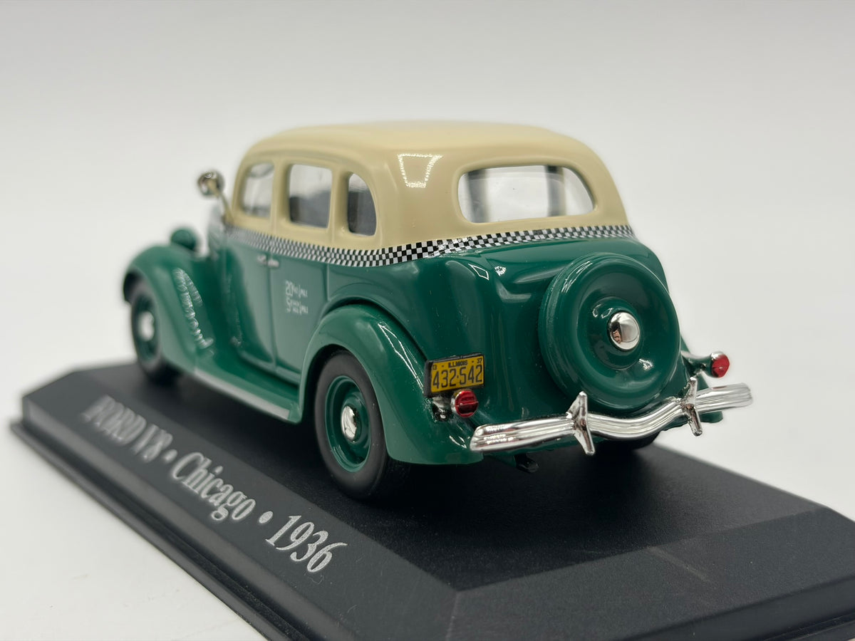 1/43 1936 Ford V8 Chicago Taxi | Model Car