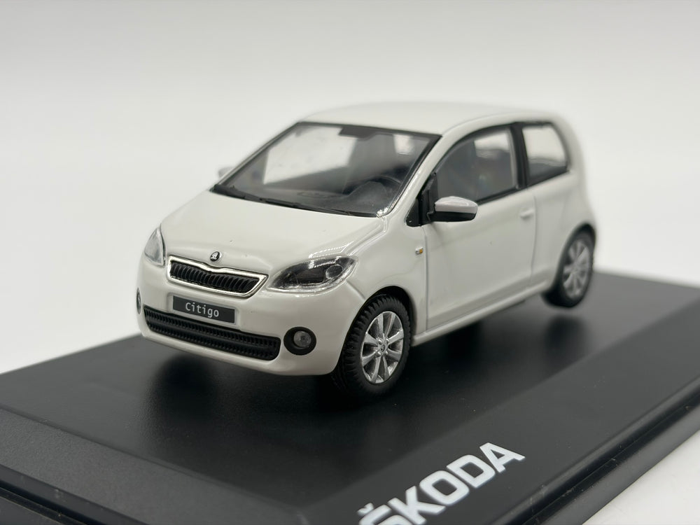 1/43 2012 Skoda Citigo - White | Model Car