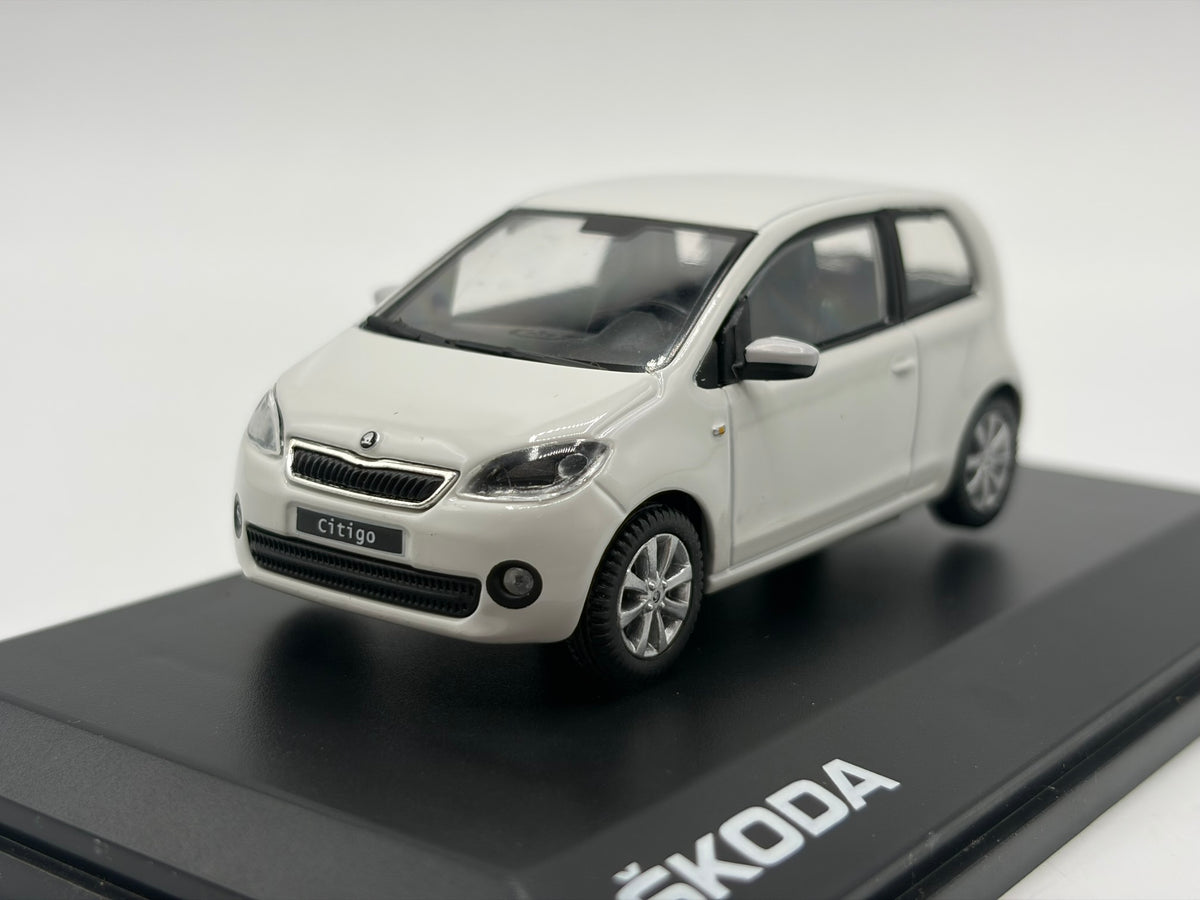 1/43 2012 Skoda Citigo - White | Model Car