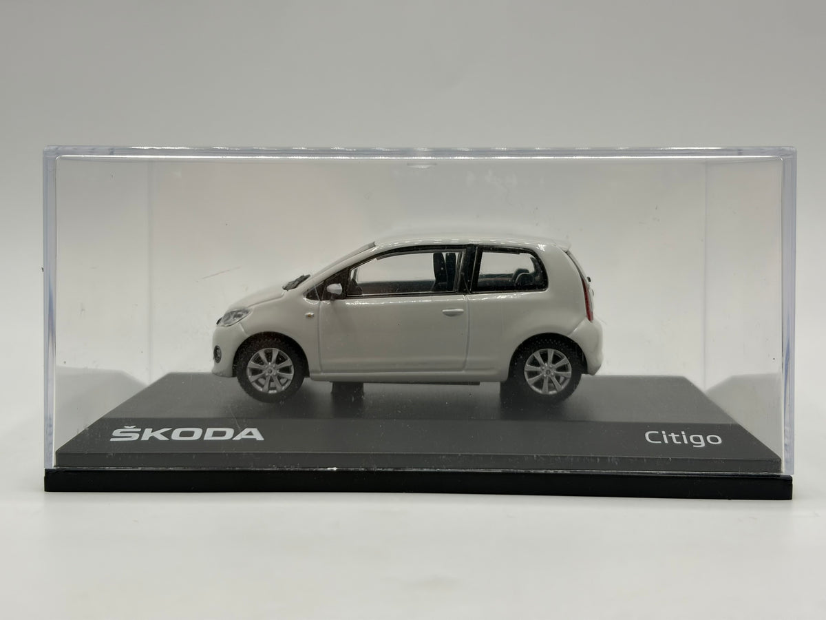 1/43 2012 Skoda Citigo - White | Model Car