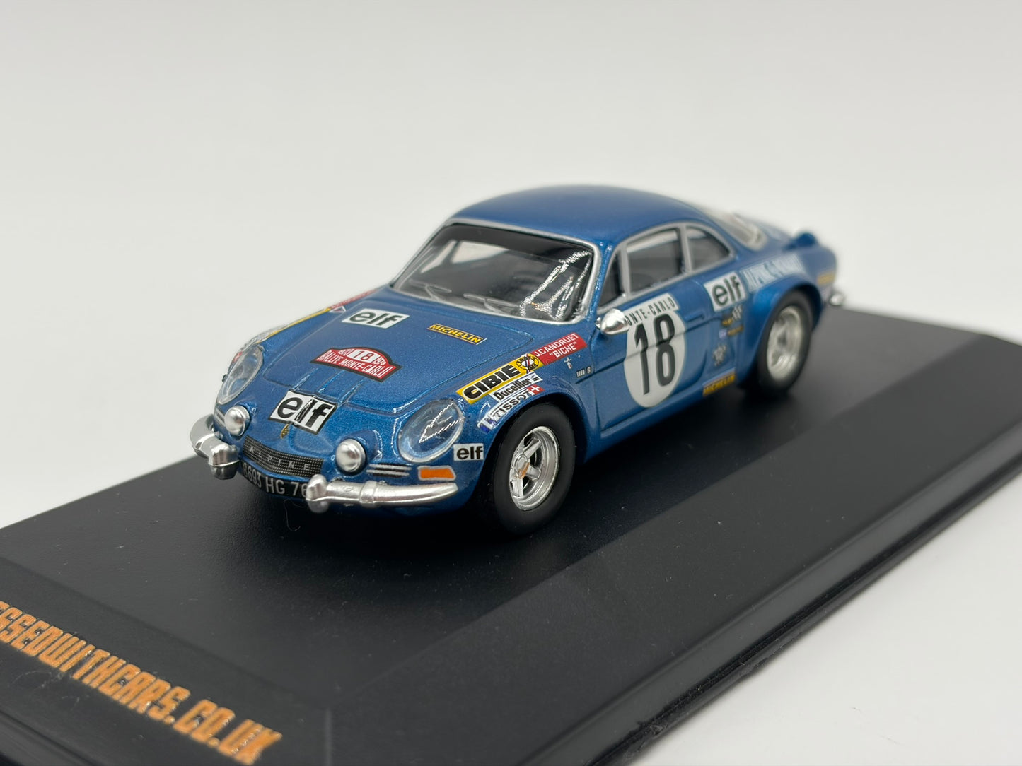 1/43 1973 Alpine Renault A110 - Rallye de Portugal - Therier / Jaubert | Model Rally Car