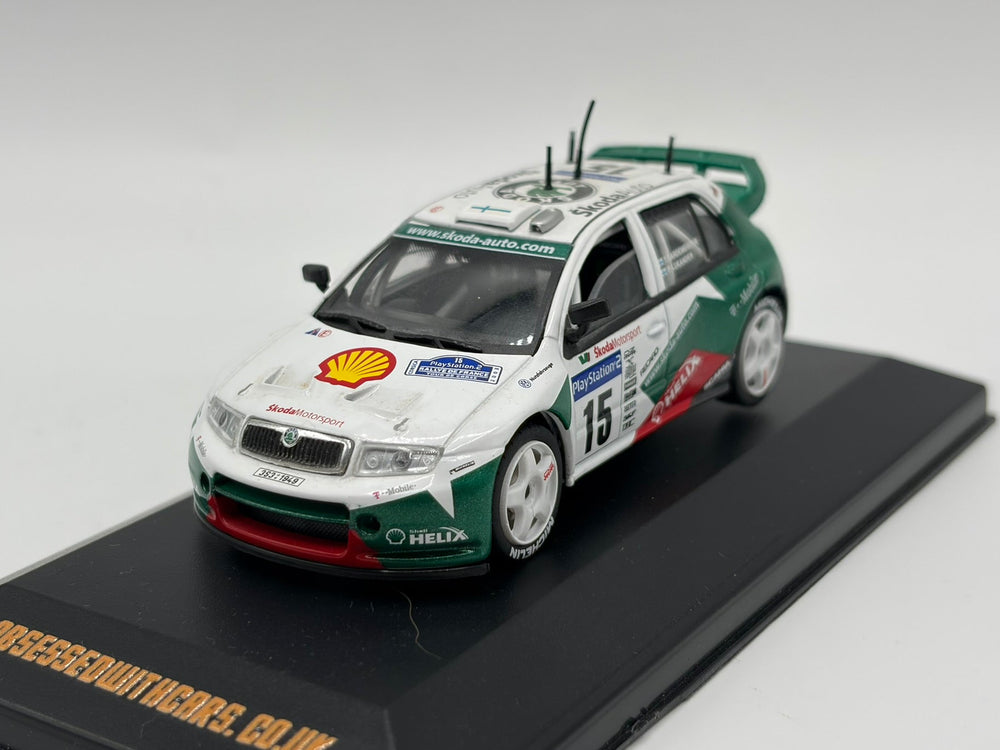1/43 2003 Skoda Fabia WRC - Tour de Corse - Auriol / Giraudet | Model Rally Car