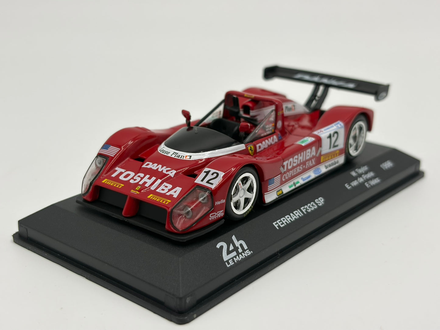 1/43 1998 Ferrari 333SP - Taylor / van de Poele | Velez | Model Le Mans Car