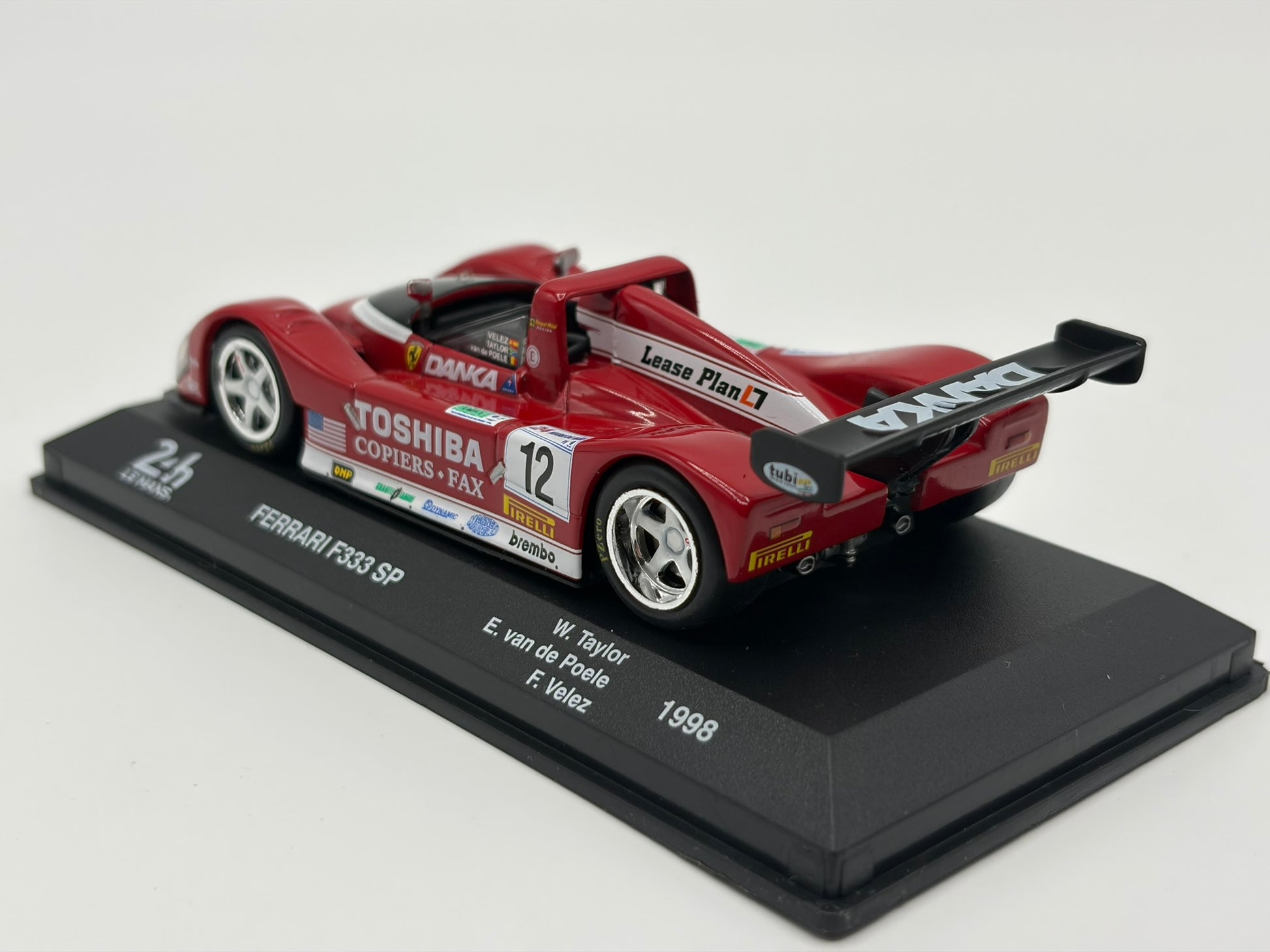 1/43 1998 Ferrari 333SP - Taylor / van de Poele | Velez | Model Le Mans Car