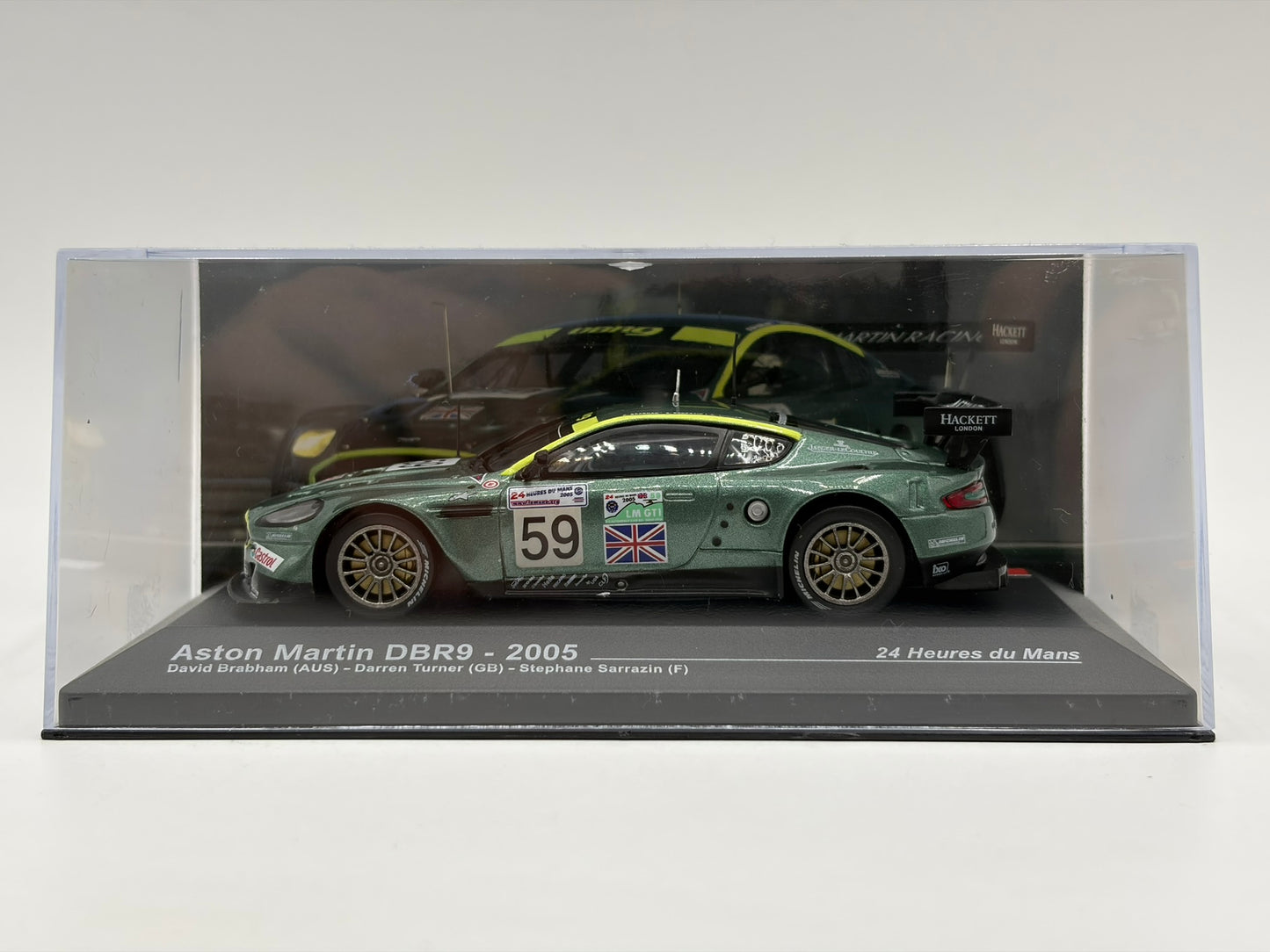 1/43 2005 Aston Martin DBR9 - Brabham / Sarrazin / Turner | Model Le Mans Car