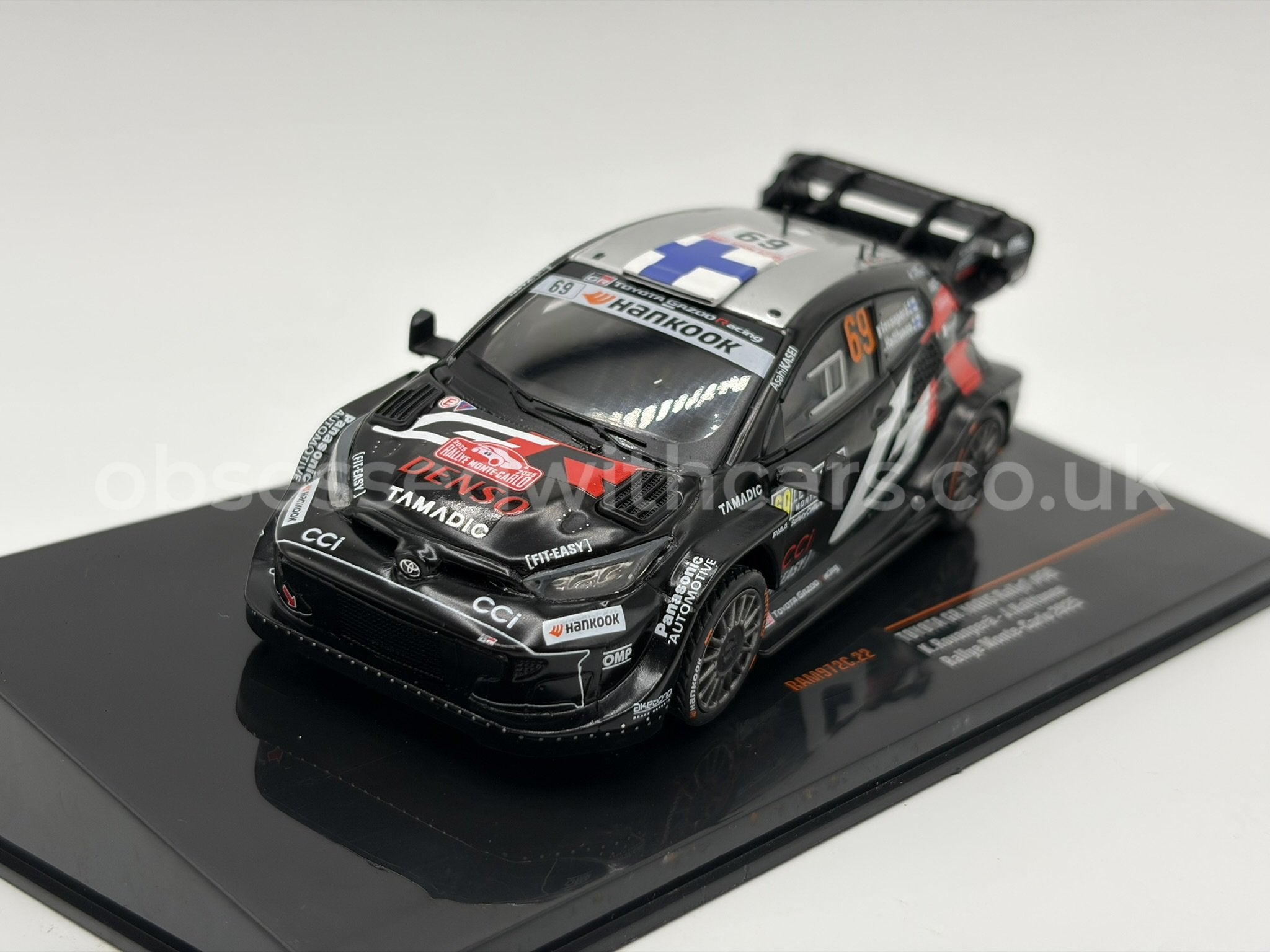 1/43 2025 Toyota GR Yaris Rally1 - Monte Carlo Rally - Rovanpera / Hal ...