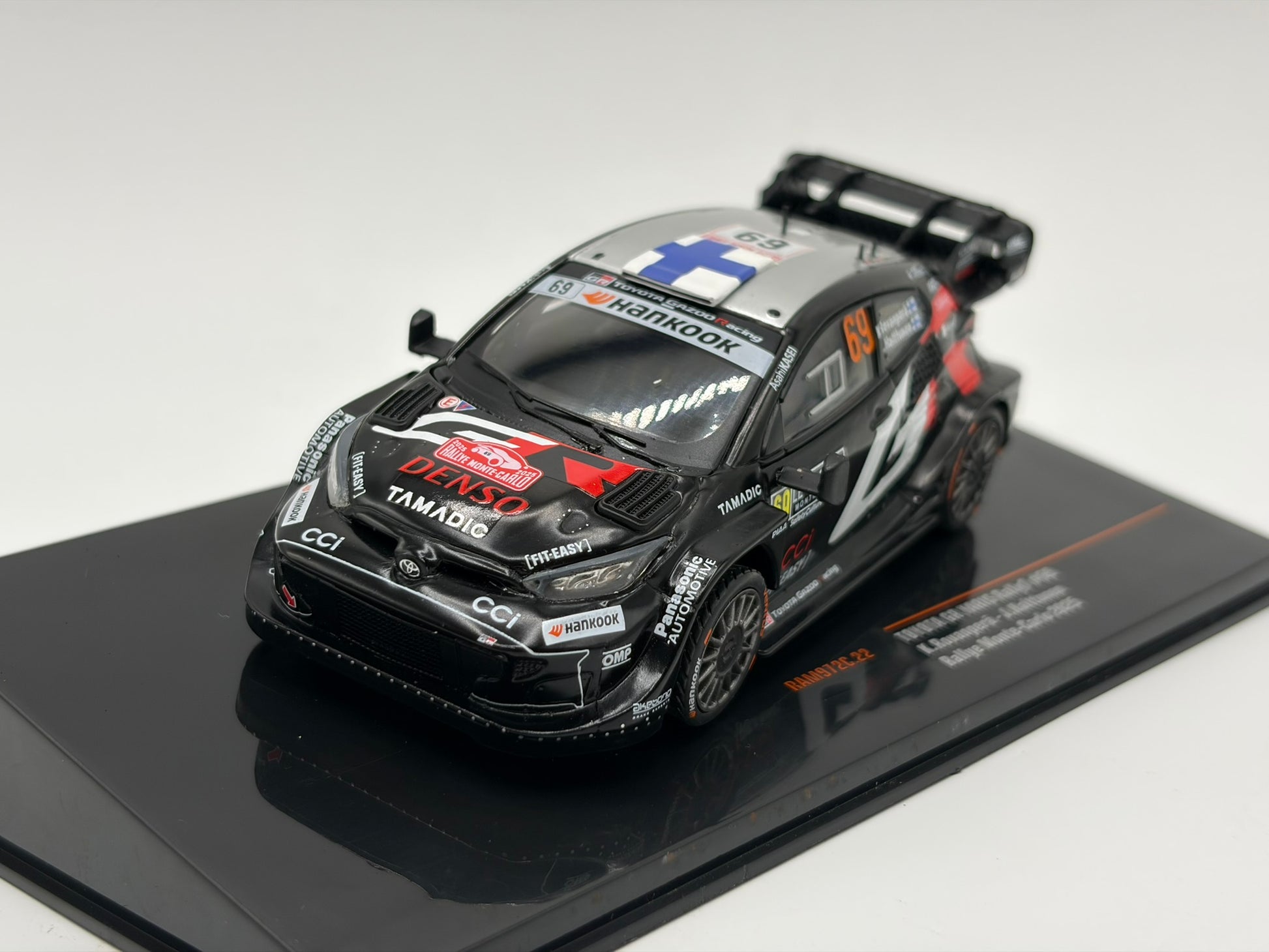 1/43 2025 Toyota GR Yaris Rally1 - Monte Carlo Rally - Rovanpera / Halttunen | Model Rally Car