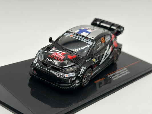 1/43 2025 Toyota GR Yaris Rally1 - Monte Carlo Rally - Rovanpera / Halttunen | Model Rally Car