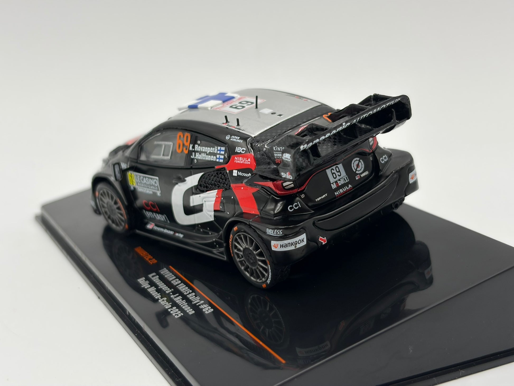 1/43 2025 Toyota GR Yaris Rally1 - Monte Carlo Rally - Rovanpera / Halttunen | Model Rally Car