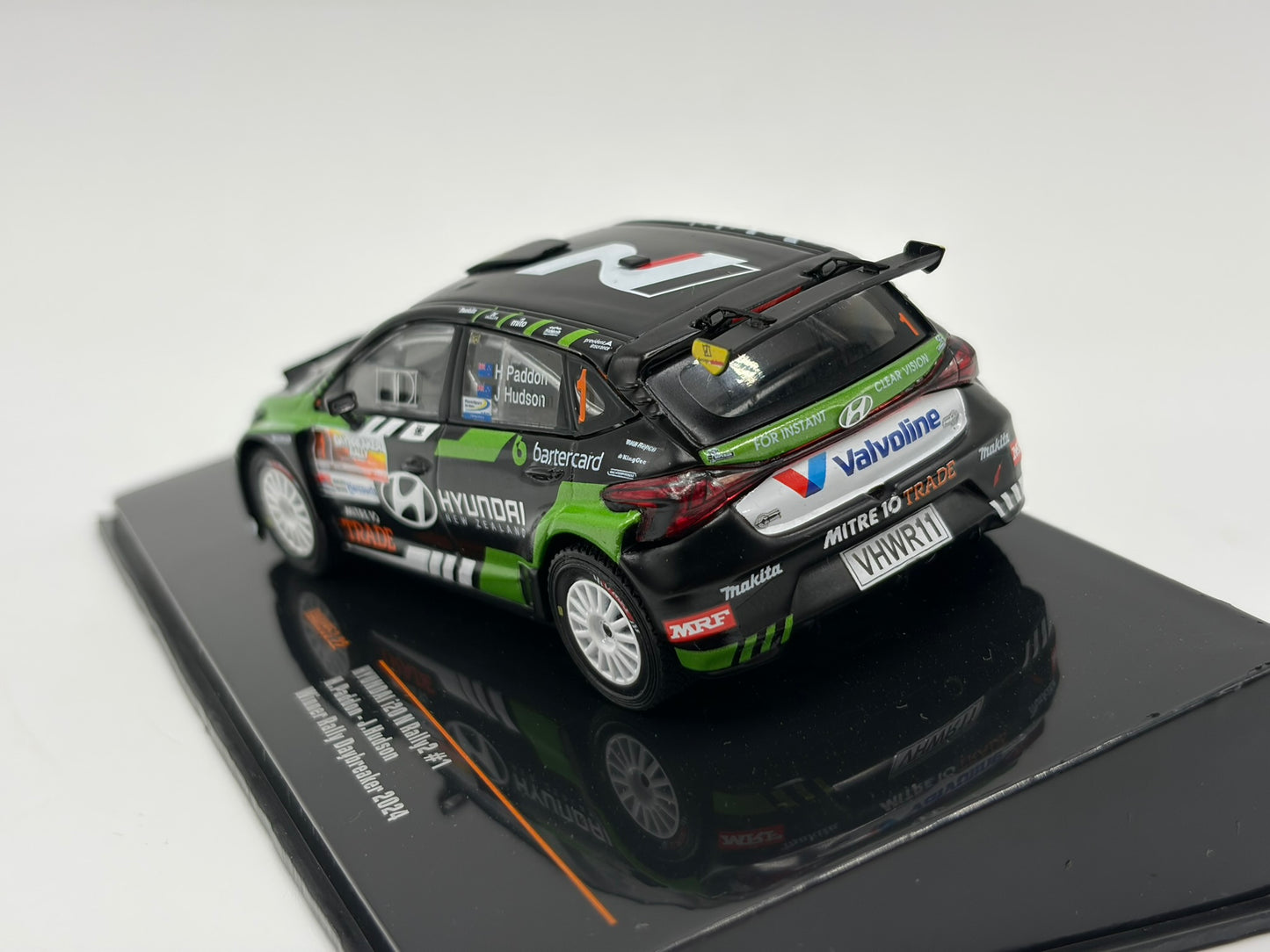 1/43 2024 Hyundai i20N Rally2 - Daybreaker Rally - Paddon / Hudson | Model Rally Car