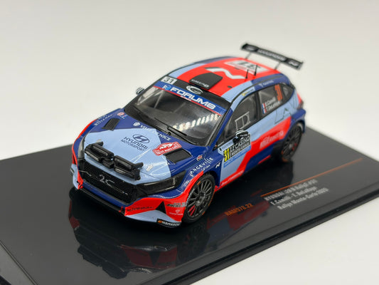 1/43 2025 Hyundai i20N Rally2 - Monte Carlo Rally - Camilli / de la Haye | Model Rally Car