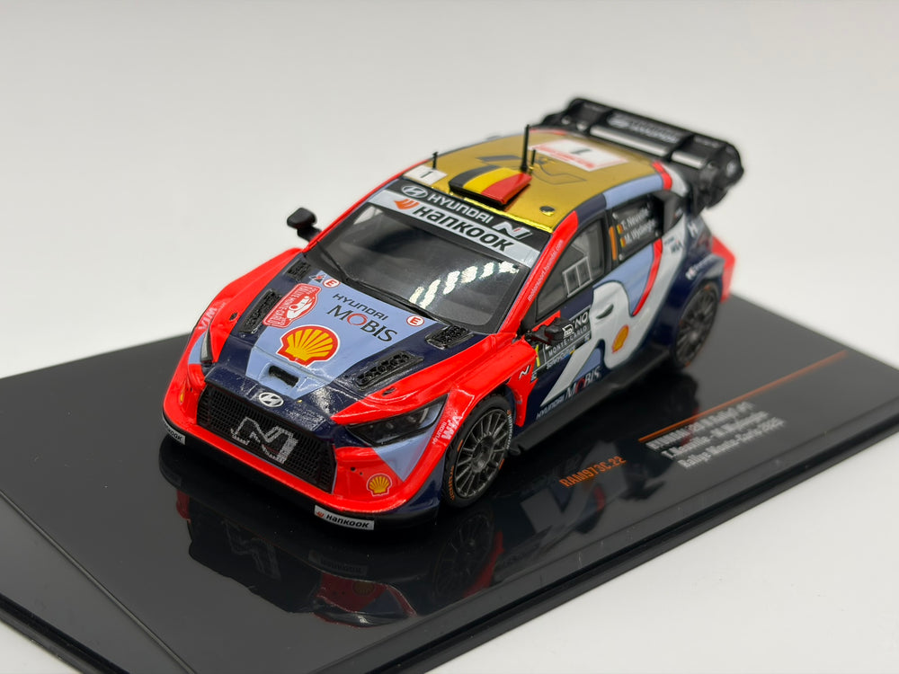 1/43 2025 Hyundai i20N Rally1 - Monte Carlo Rally - Neuville / Wydaeghe | Model Rally Car