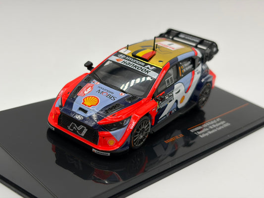 1/43 2025 Hyundai i20N Rally1 - Monte Carlo Rally - Neuville / Wydaeghe | Model Rally Car