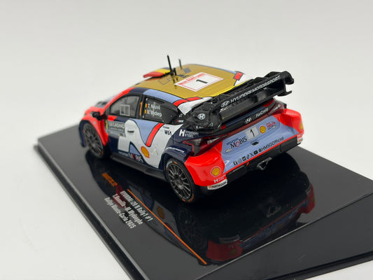 1/43 2025 Hyundai i20N Rally1 - Monte Carlo Rally - Neuville / Wydaeghe | Model Rally Car