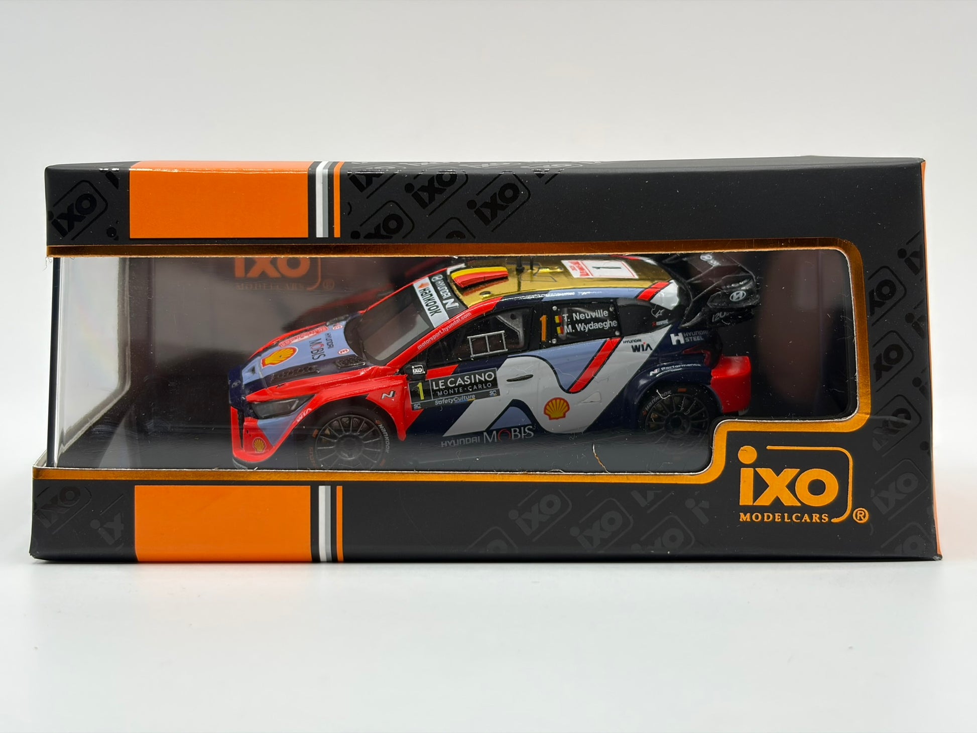 1/43 2025 Hyundai i20N Rally1 - Monte Carlo Rally - Neuville / Wydaeghe | Model Rally Car