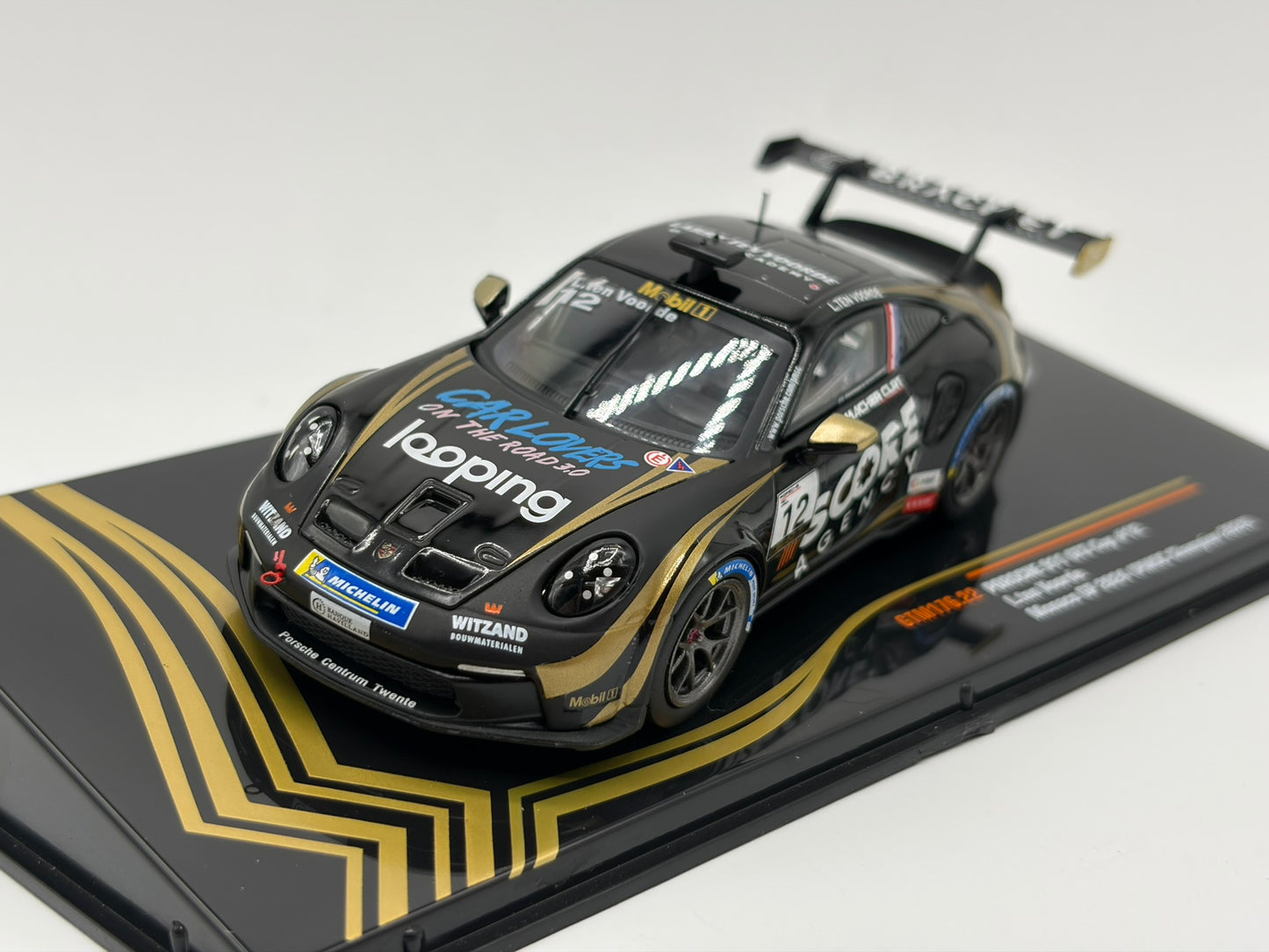1/43 2024 Porsche 911 GT3 Cup - Monaco GP - Larry ten Voorde | Model Car