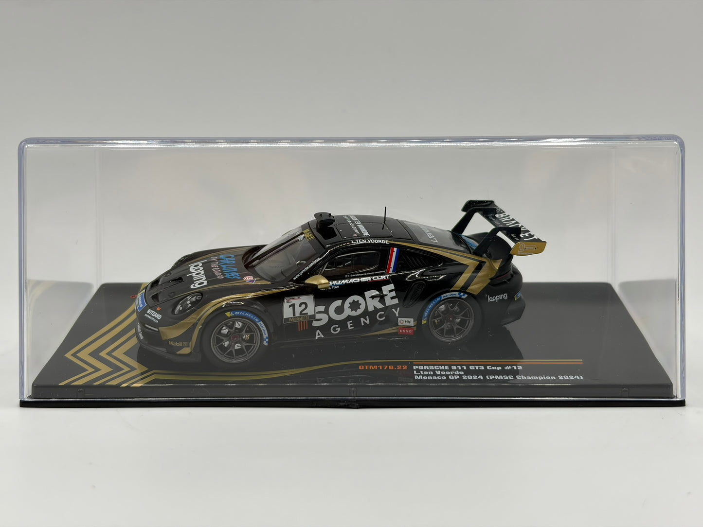 1/43 2024 Porsche 911 GT3 Cup - Monaco GP - Larry ten Voorde | Model Car