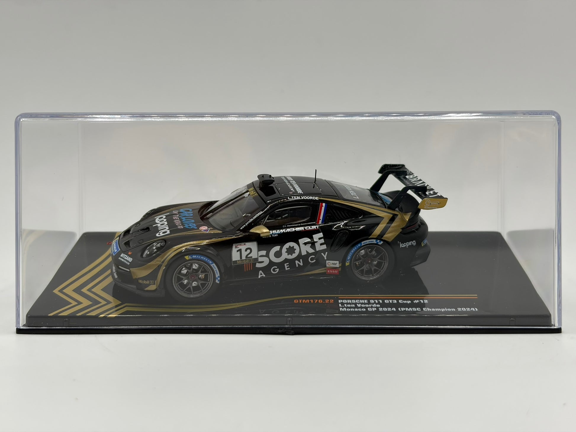 1/43 2024 Porsche 911 GT3 Cup - Monaco GP - Larry ten Voorde | Model Car