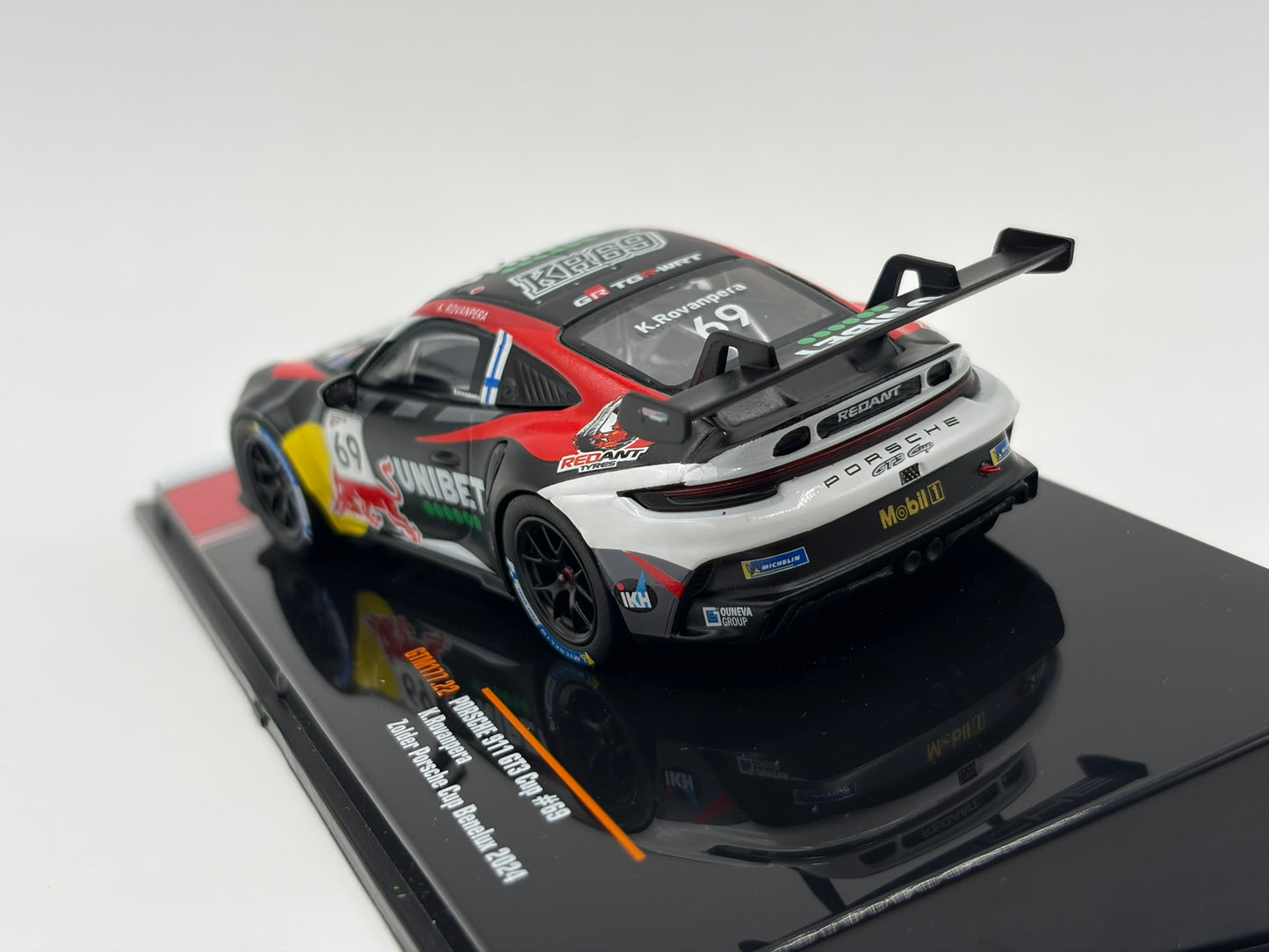 1/43 2024 Porsche 911 GT3 Cup - Zolder Porsche Cup Benelux - Kalle Rovanpera | Model Car