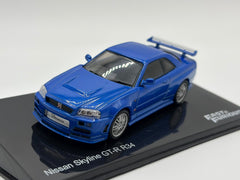 1/43 2000 Nissan Skyline GT-R R34 - Fast & Furious | Model Car