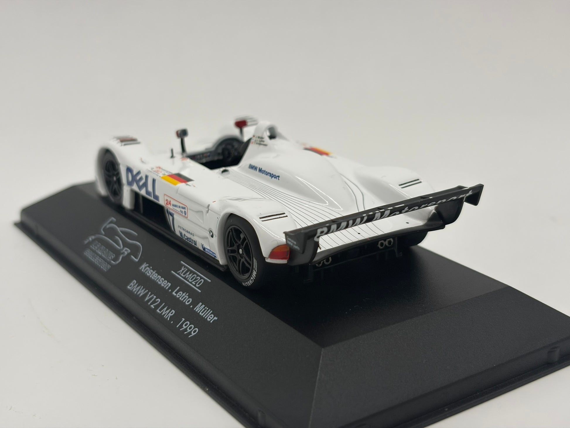 1/43 1999 BMW V12 LMR - Kristensen / Lehto / Muller - Onyx | Model Le Mans Car