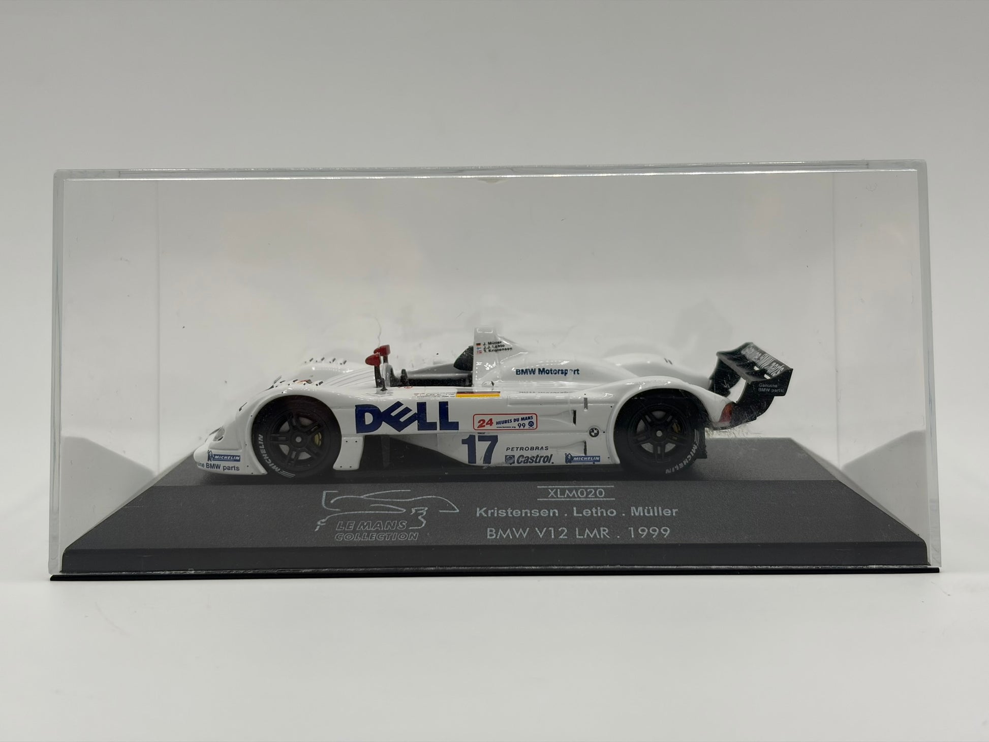 1/43 1999 BMW V12 LMR - Kristensen / Lehto / Muller - Onyx | Model Le Mans Car