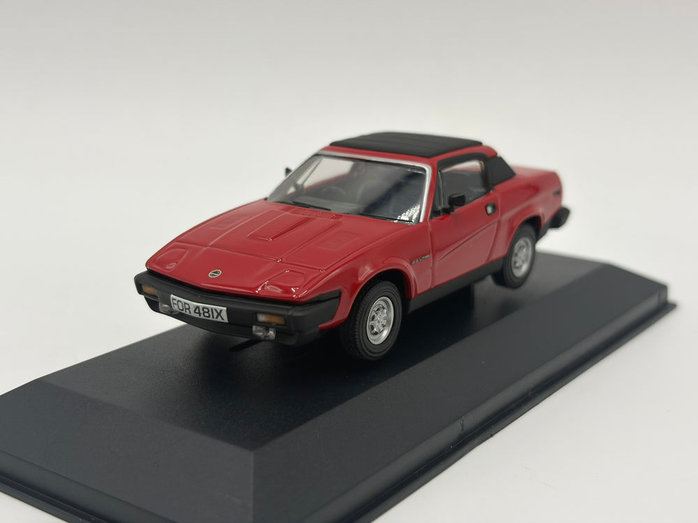1/43 1981 Triumph TR7 - Carnelian Red | Corgi Vanguards | Model Car