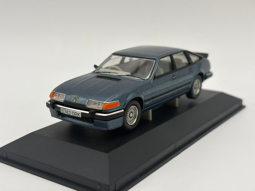 1/43 1985 Rover 3500 Vitesse (SD1) - Moonraker Blue | Corgi Vanguards | Model Car