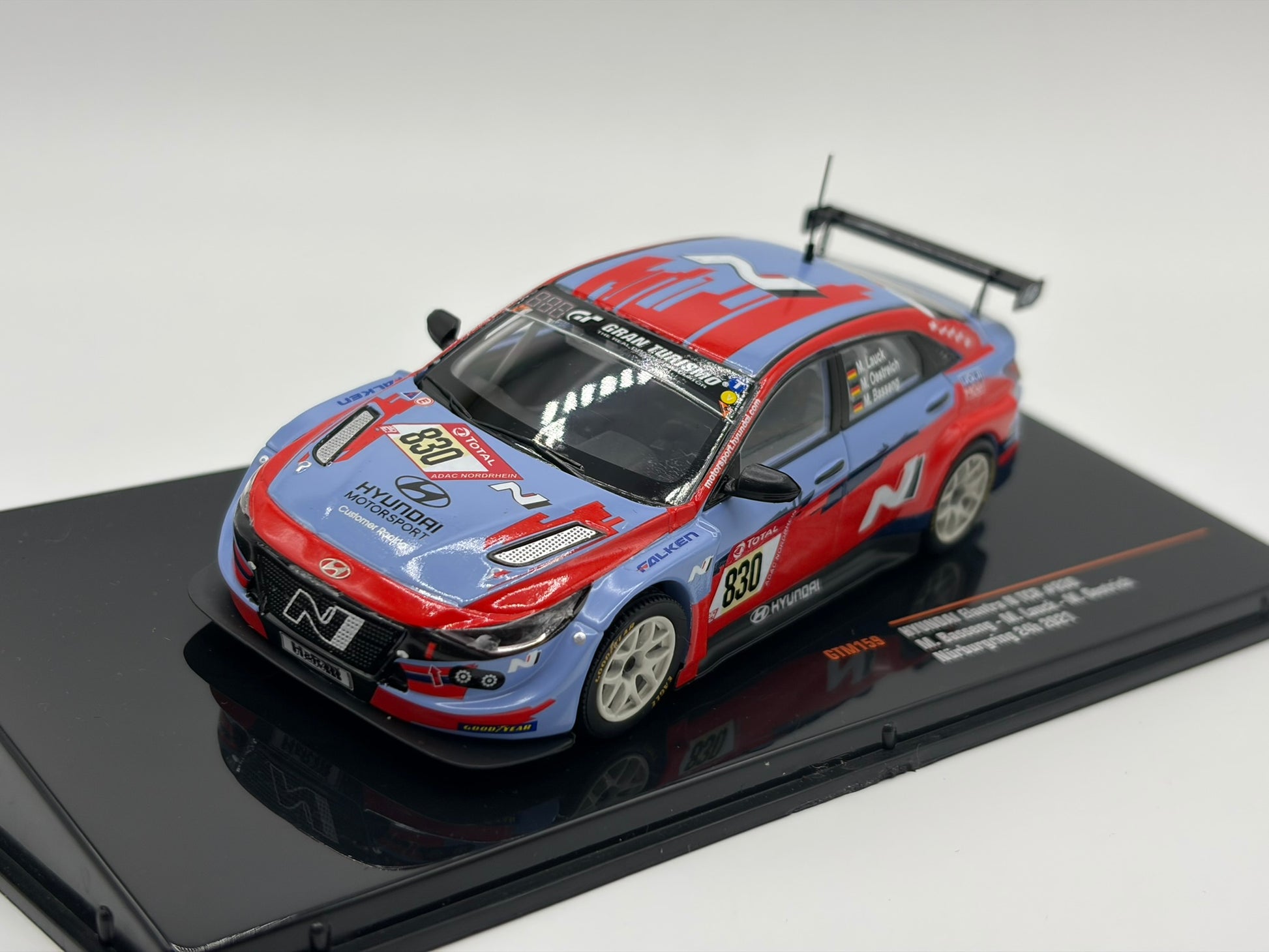 1/43 2021 Hyundai Elantra N TCR - 24h Nurburgring - Basseng / Lauck / Oestrich | Model Car