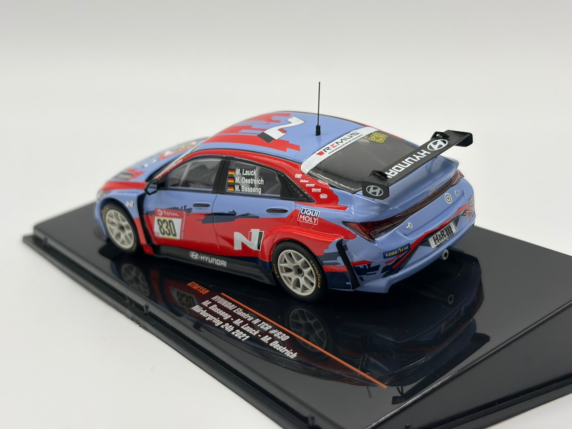 1/43 2021 Hyundai Elantra N TCR - 24h Nurburgring - Basseng / Lauck / Oestrich | Model Car