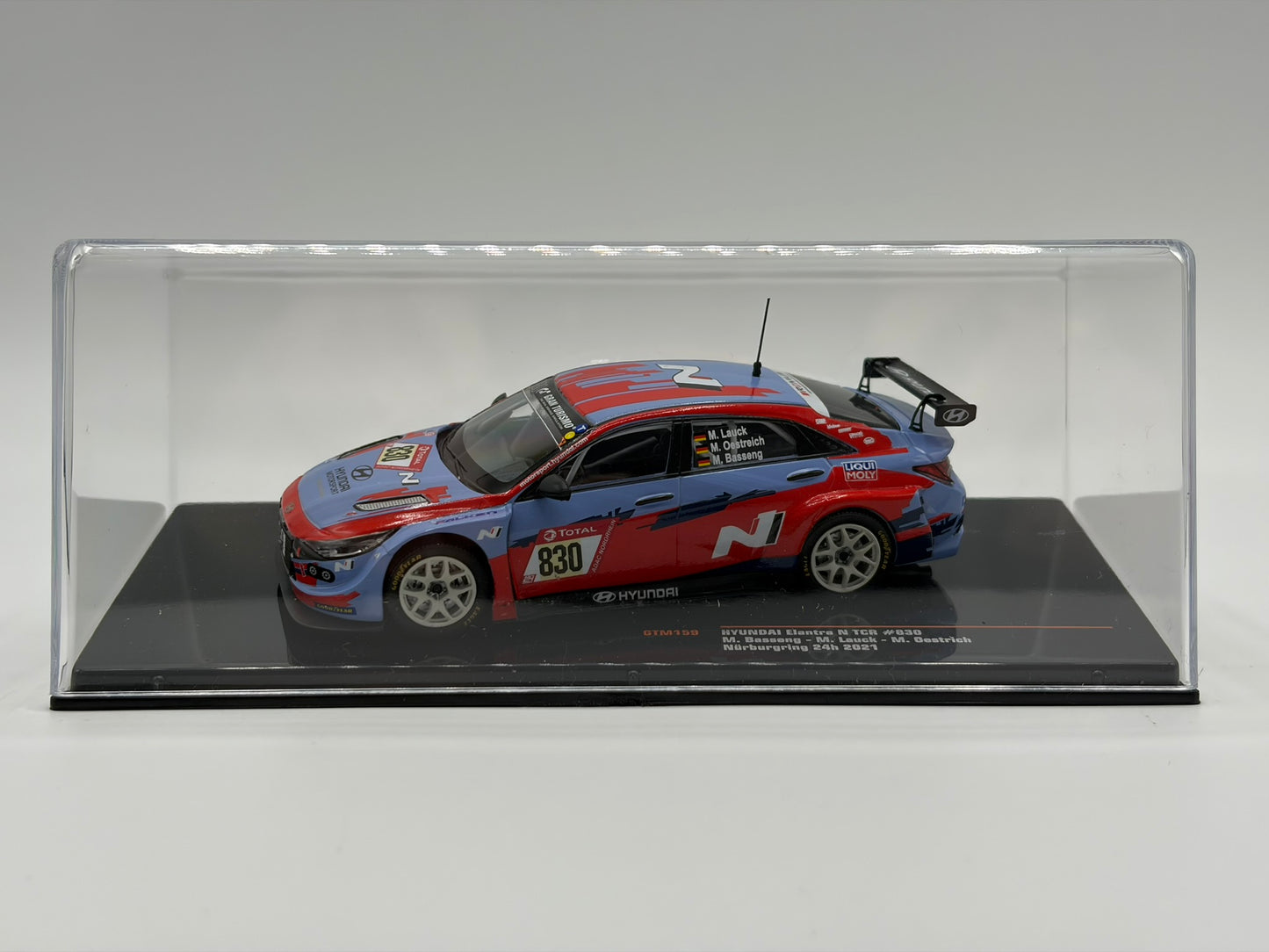 1/43 2021 Hyundai Elantra N TCR - 24h Nurburgring - Basseng / Lauck / Oestrich | Model Car