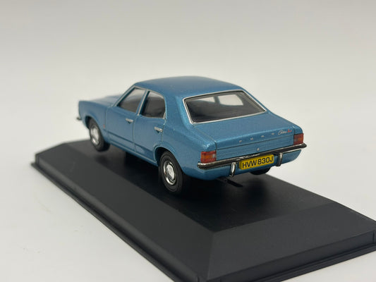 1/43 1970 Ford Cortina Mk3 - Sapphire Blue | Corgi Vanguards | Model Car