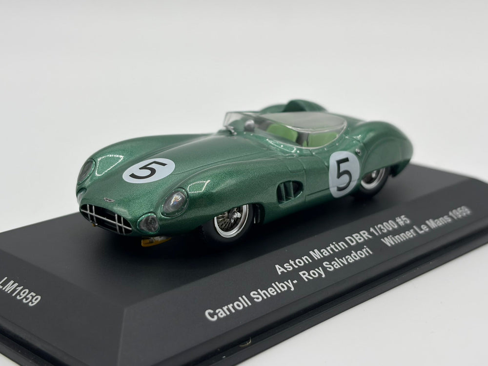 1/43 1959 Aston Martin DBR1 - Salvadori / Shelby - IXO | Model Le Mans Car