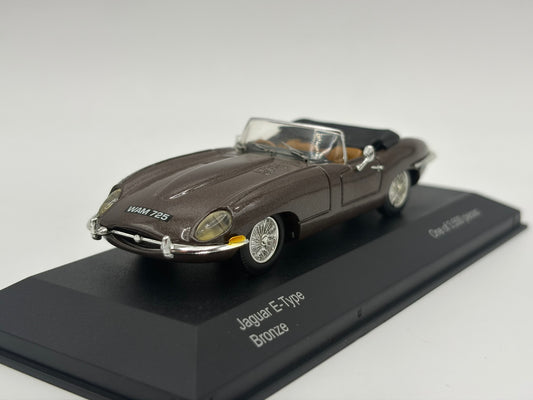 1/43 1960 Jaguar E-Type - Bronze | Corgi Vanguards | Model Car