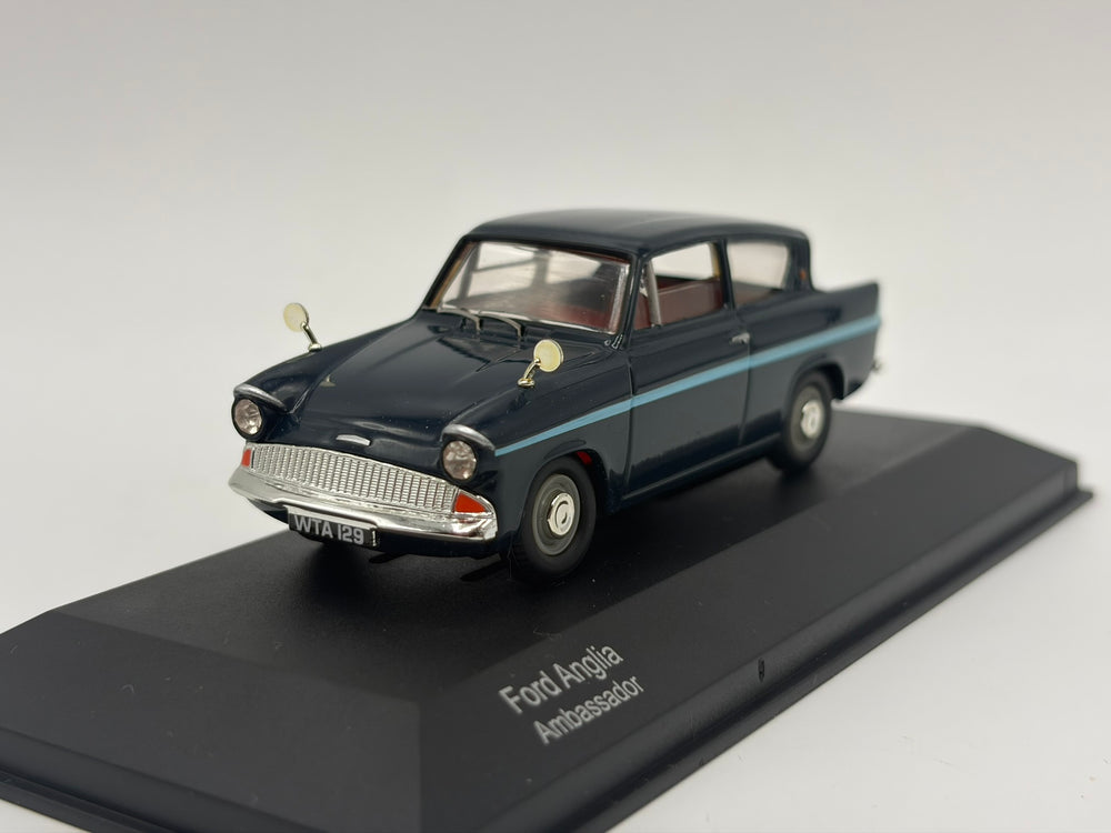 1/43 1960 Ford Anglia - Ambassador Blue | Corgi Vanguards | Model Car
