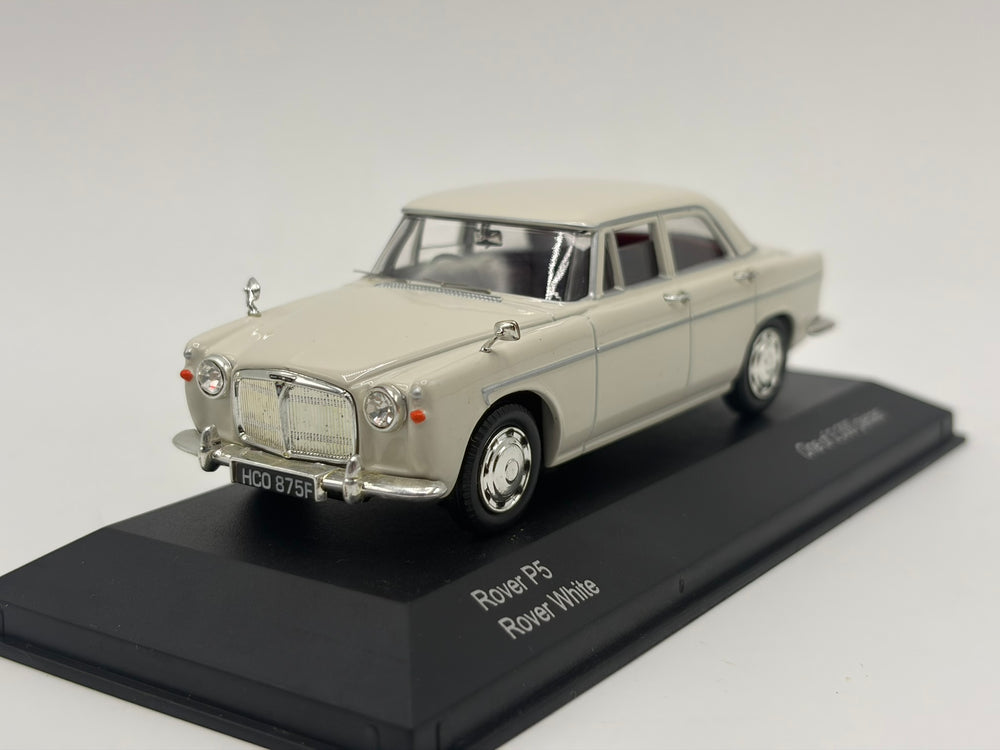 1/43 1967 Rover P5 - Rover White | Corgi Vanguards | Model Car