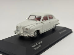 1/43 1964 Saab 96 - White 'W1' | Corgi Vanguards | Model Car