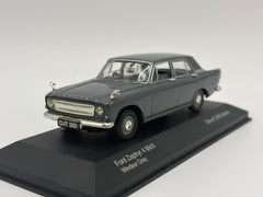 1/43 1963 Ford Zephyr 4 Mk3 - Windsor Grey | Corgi Vanguards | Model Car