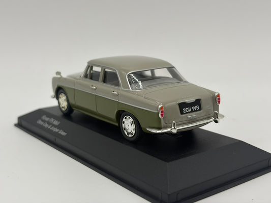1/43 1962 Rover P5 Mk2 - Stone Grey & Juniper Green | Corgi Vanguards | Model Car