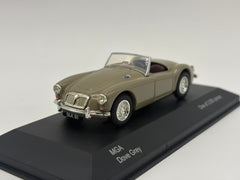 1/43 1957 MG A - Dove Grey | Corgi Vanguards | Model Car