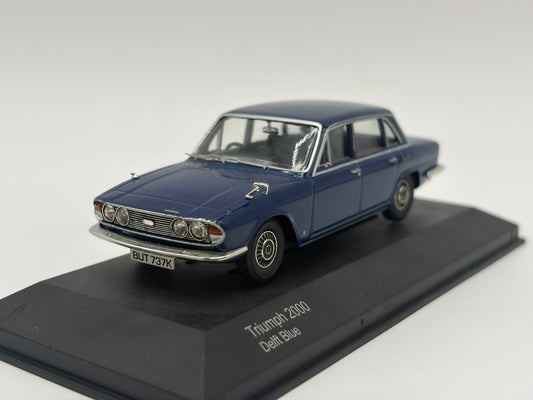 1/43 1971 Triumph 2000 - Delft Blue | Corgi Vanguards | Model Car