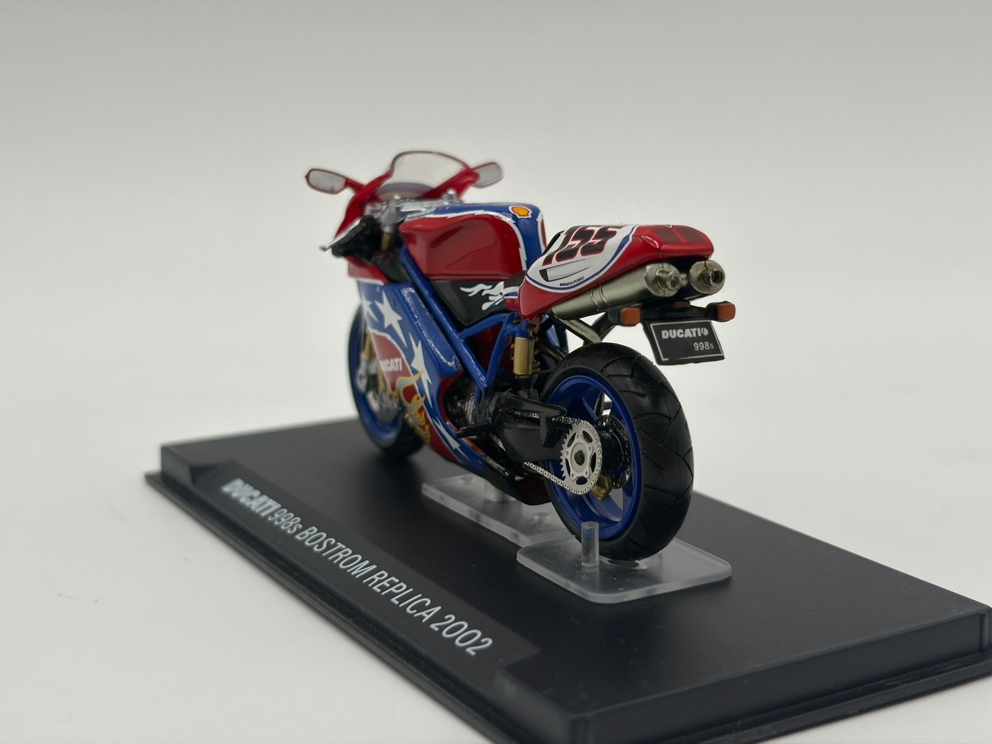 1/24 2002 Ducati 998 S - Ben Bostrom Replica | Champion Racing Bikes Model