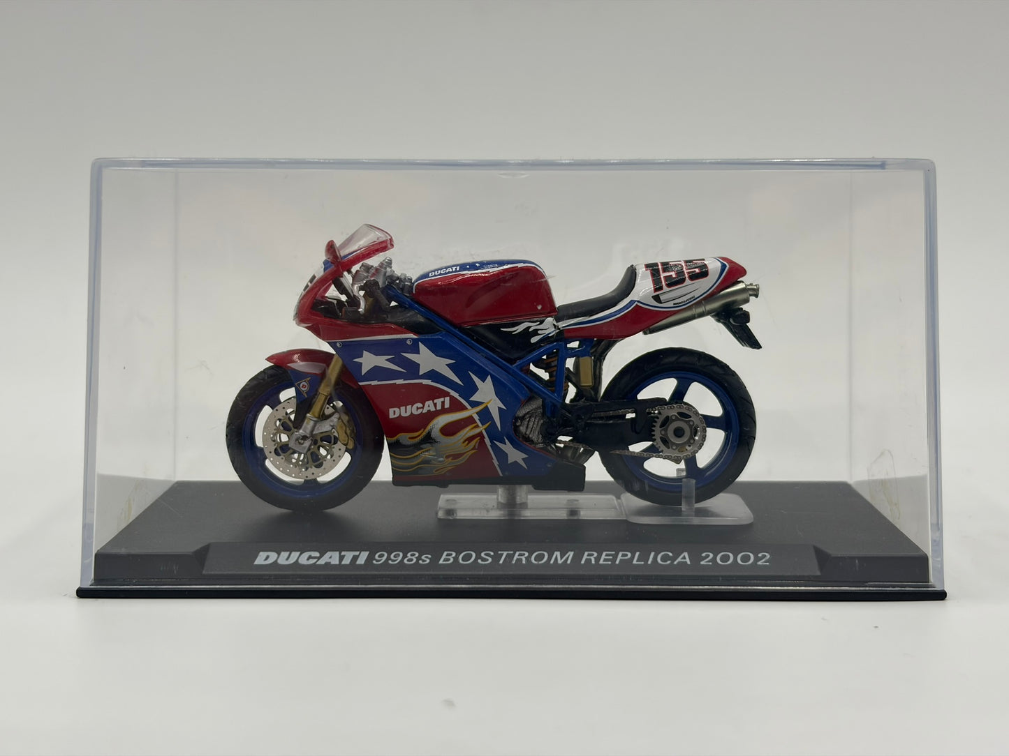 1/24 2002 Ducati 998 S - Ben Bostrom Replica | Champion Racing Bikes Model